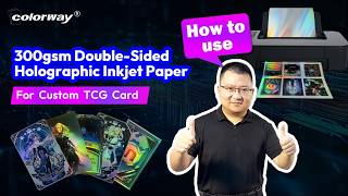 How to Print Custom Pokémon Cards | 300gsm Double-Sided Holographic Inkjet Paper for TCG Cards How to Print Custom Pokémon Cards | 300gsm Double-Sided Holographic Inkjet Paper for TCG Cards