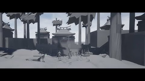 Japanese forest_Greybox Level Design