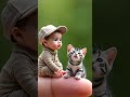 Очаровательные мини-зверята и малыши 🐾 — ИИ создает милые моменты