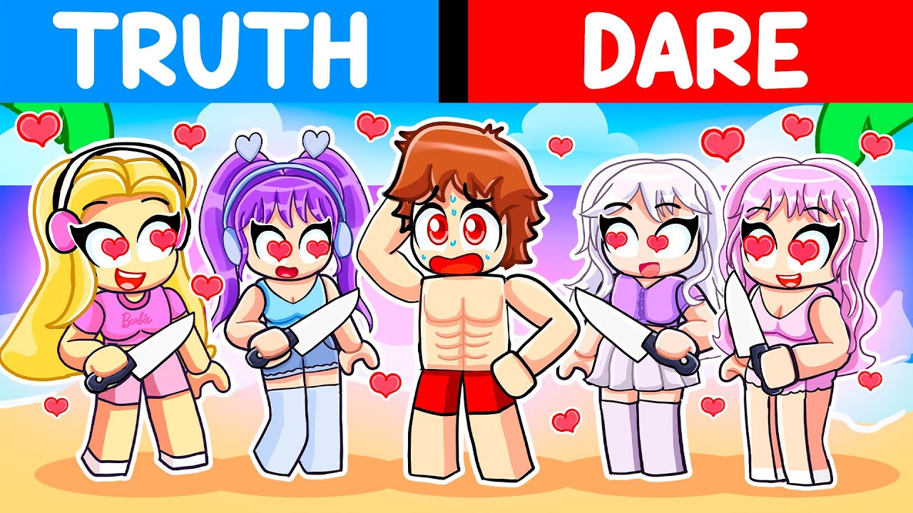 I Played Truth Or Dare With MY CRAZY FAN GIRLS... (Roblox Brookhaven