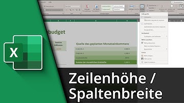 Excel Zeilenhöhe automatisch anpassen ✅ Tutorial