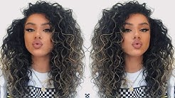 BIG CURLY HAIR TUTORIAL - (how to make your hair look curlier NATURALLY) 2019