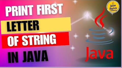 Print First Letter of Every Word in the string