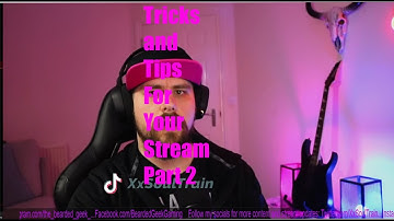 How To Create and Add Animated Socials Pop-Ups to Your STREAM !!