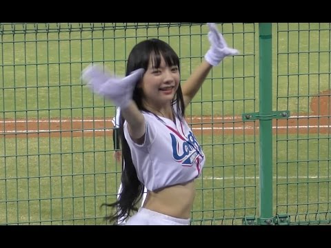 4k 今 かわいいと評判の台湾 美女軍団 ラミガールズ 台湾プロ野球 Youtube