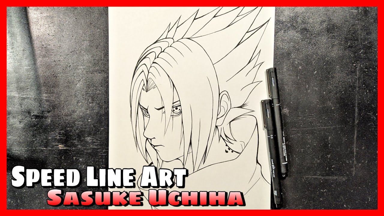 Speed Line Art Luffy Goku Naruto 