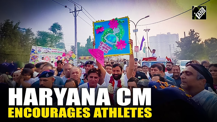“This marathon will help us to be healthy…” Haryana CM Nayab Saini attends Panipat Marathon