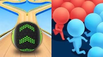 Going Balls + Count Master - All Level Gameplay Android,iOS