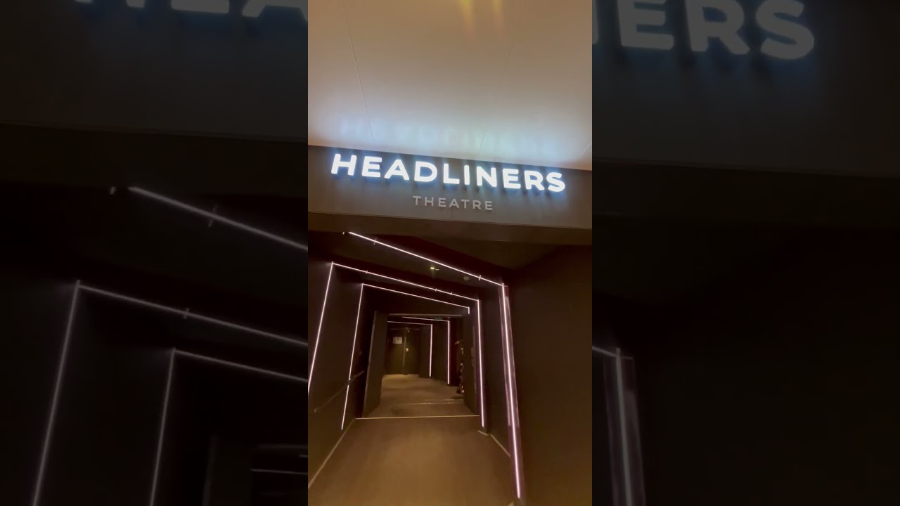 Headliners theatre #holiday #shortvideo #cruiseship