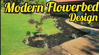 Modern Flowerbed Makeover Start to Finish  Live Edge