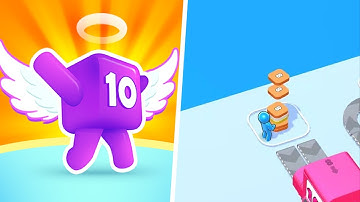 Level Up Numbers vs Idle 2048 Land  - 123456789 Max Level Gameplay (Part 3)