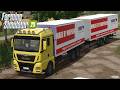 FS25 - MAN TGX 26.500 VAN with TRAILER - NEW TRUCK MOD for Farming Simulator 2025 GAMEPLAY