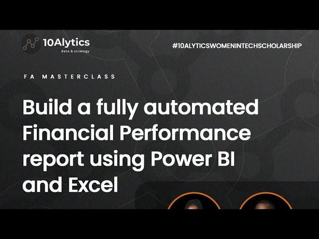 Build a fully automated Financial Performance report using Power BI and Excel