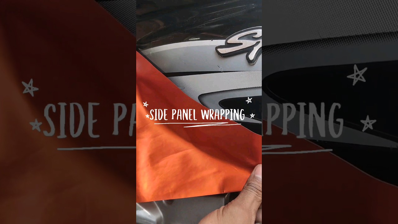 Splendor Side panel wrapping 😍🔥 