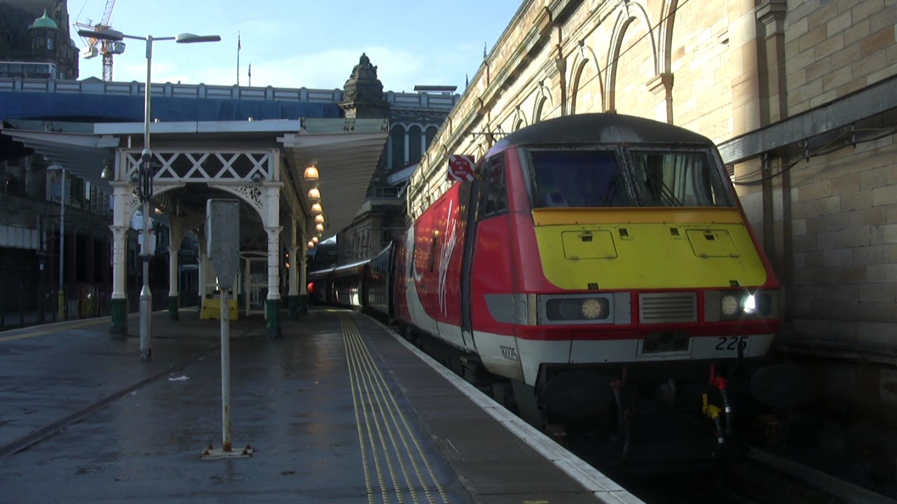 Edinburgh Waverley Movements 10th February 2018 YouTube