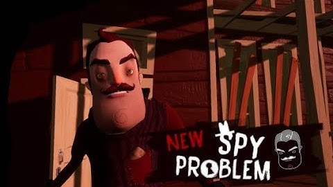 NEW SPY PROBLEM || Сосед немного изменил свой облик || Hello Mod Kit - Прохождение #2
