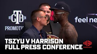 Tim Tszyu v Tony Harrison I Full Press Conference I Fox Sports Australia