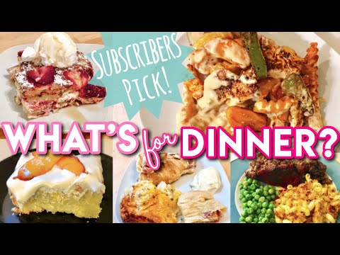 WHAT'S FOR DINNER? DINNER IDEAS + RECIPES JULY 2019