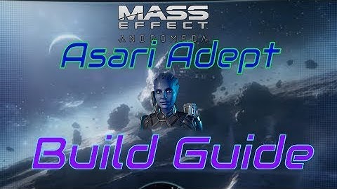 Asari Adept Gold SOLO Mass Effect Andromeda Multiplayer BUILD GUIDE