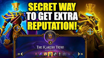 DO THIS To Get Tons of Extra Reputation w/ K