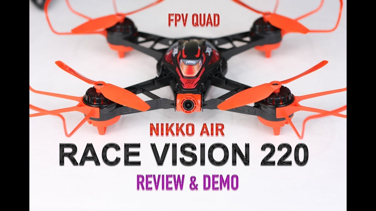 Nikko jeu de drone air race vision 220 fpv pro avec caméra 22608 - La Poste