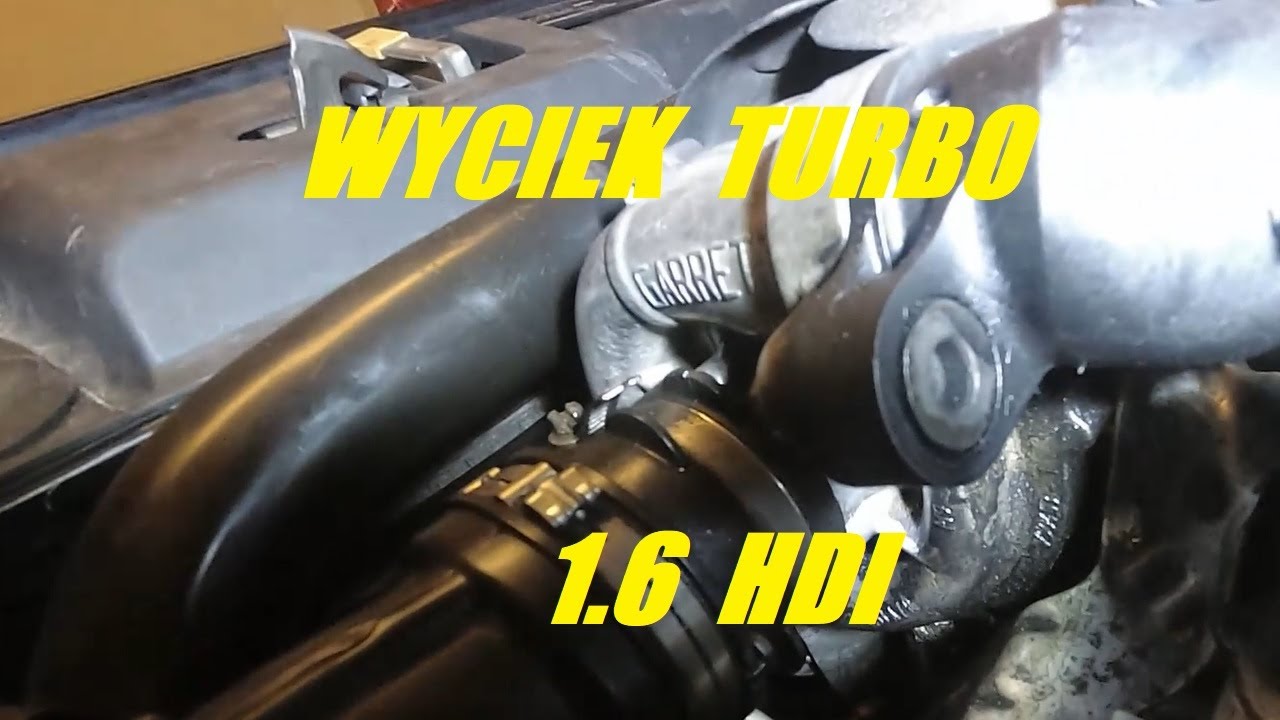 Wyciek Oleju Z Turbo Volvo, Psa, 1.6 D | Wymiana Uszczelki Turbiny C30, S40, V50, C70 | Naprawa # 24 - Youtube