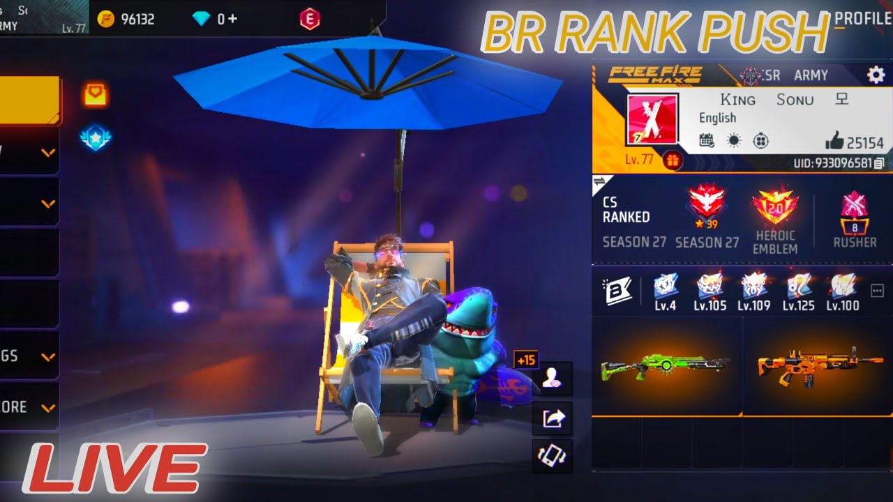 New Season !! Br Rank Push To Grandmaster Top 1 In Campers Lobby 🤯 ...