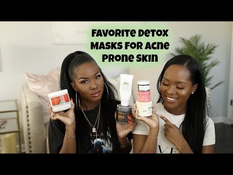 Favorite Detox Masks for ACNE PRONE Skin