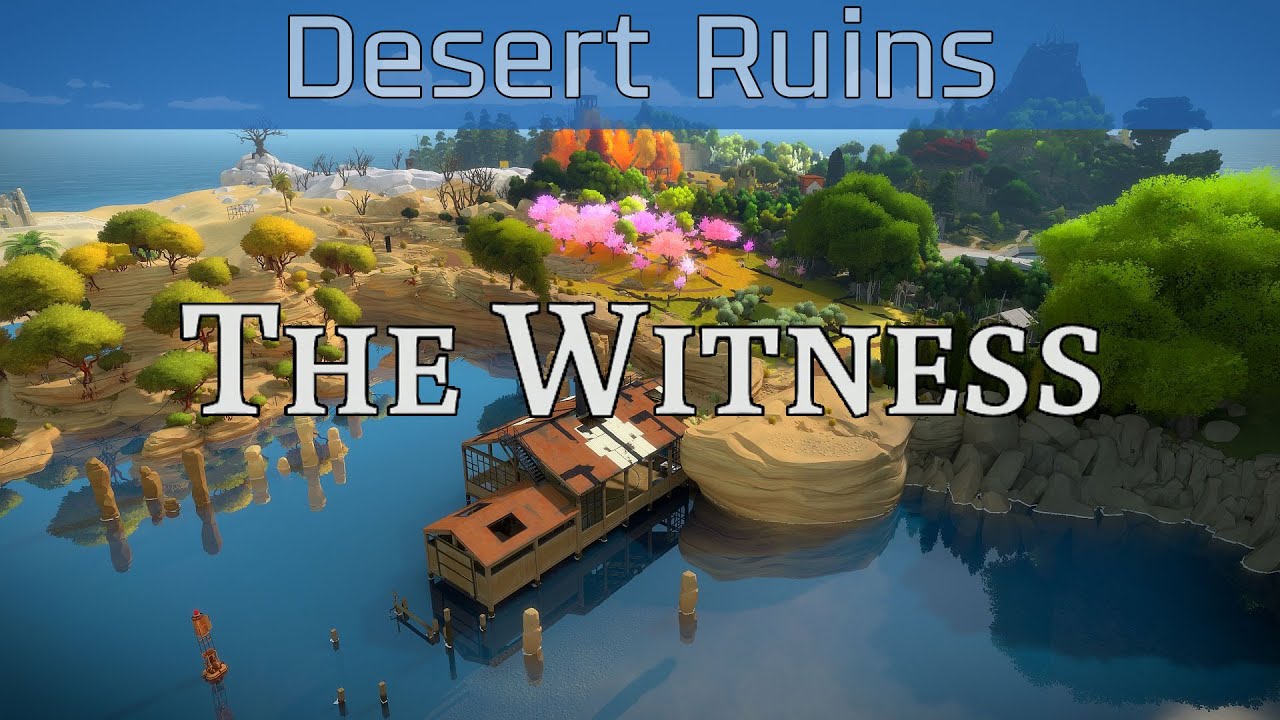 the witness desert ruins