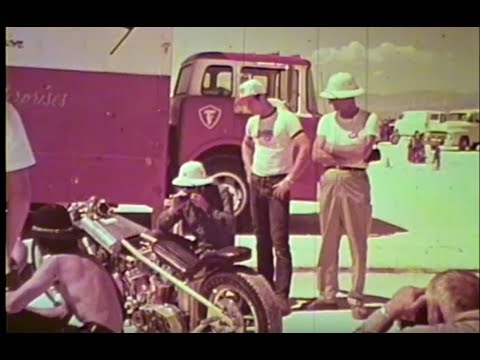 Harley-Davidson Motorcycles Set Records at Bonneville Nationals in 1970