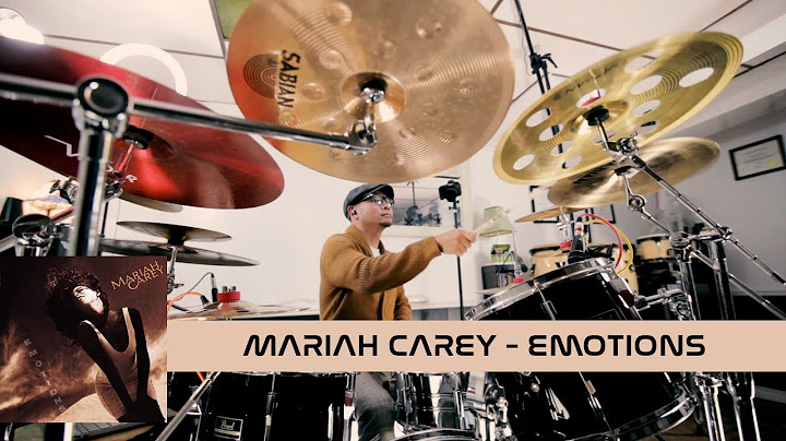 Emotions Drums version - Drums performance video thumbnail