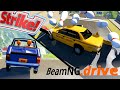 CRASH TEST CAR BOWLING - BeamNG Drive