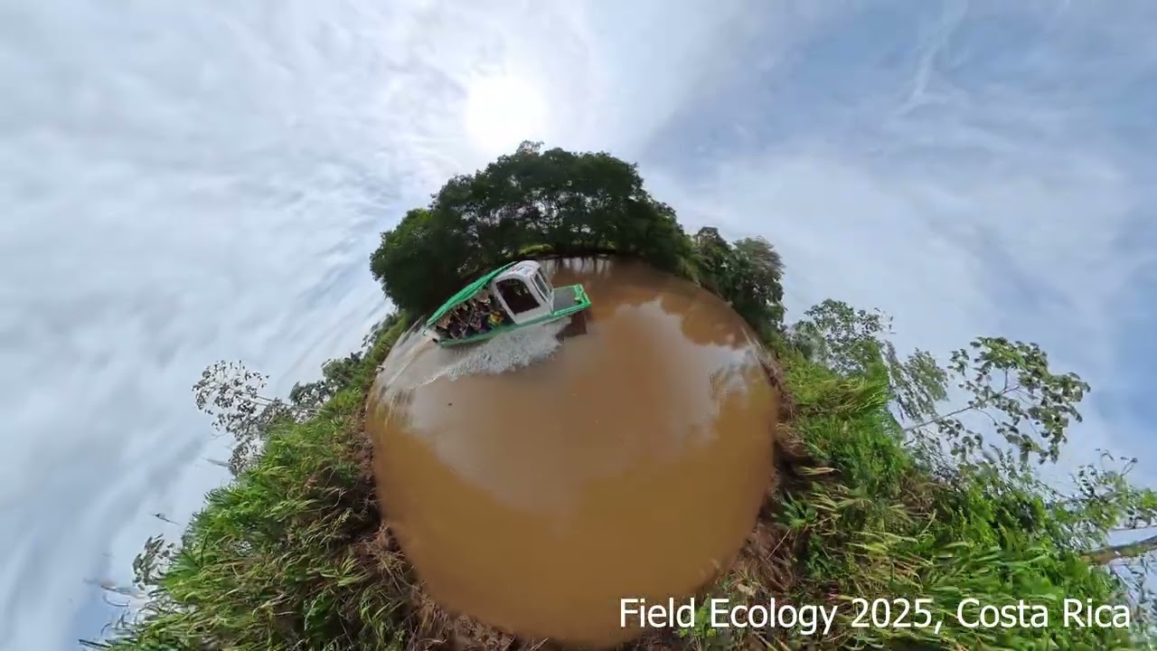 Southern Biology - Field Ecology 2025 - Boating to Tortuguero