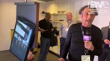 ISE 2020: FLOW Architech Demos the Trak-Kit Fully Automated Super Trak System for Hiding AV