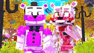 FNAF High | SHOWING MANGLE The SCHOOL And PIZZERIA - Five Nights At Freddy's Minecraft Roleplay