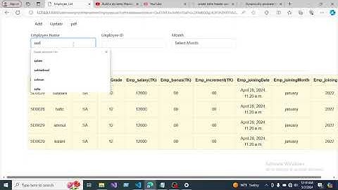 (DEMO) dynamically filtering  | DJANGO python
