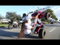 BIKELIFE  MIAMI MLK RIDEOUT 2017 ATV AND DIRTBIKE POLICE CHASES COMPILATION