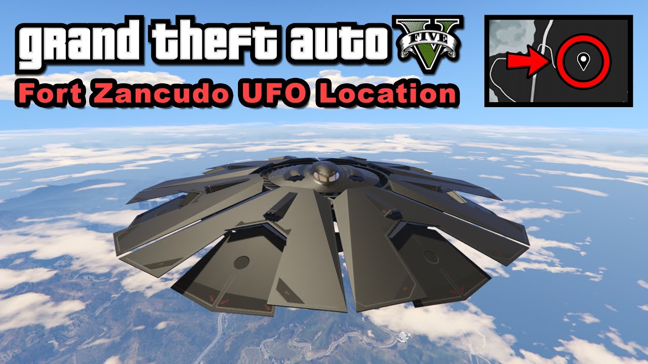 Fort Zancudo UFO Location GTA 5 YouTube 