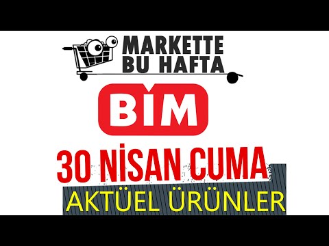 Bim 30 Nisan 2021 Kataloğu  -  Bim Aktüel  - Bim Market Bu Hafta Kataloğu