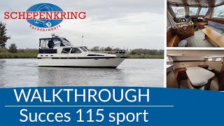 succes 115 sport Walkthrough  | Schepenkring jachtmakelaars | Krekelberg Nautic