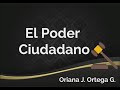 1 el poder ciudadano definicin  oriana josefina ortega gonzalez  unerg