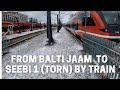 From Balti Jaam 🚉 to Seebi 1 by train