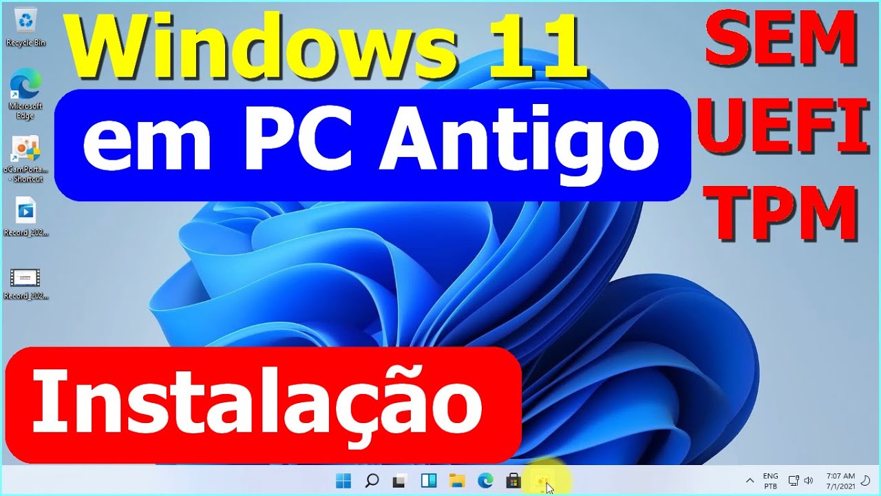 Windows 11 em PCs antigos – Bruno Kitsune Web-Site