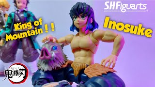 I Bought the S.H.Figuarts Inosuke... And It’s WILD! #anime #demonslayer #shfiguarts #review #asmr
