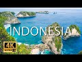 FLYING OVER INDONESIA (4K UHD) - Relaxing Music Along With Beautiful Nature Videos - 4K Video HD