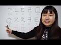 تعليم اللغة الكورية من صفر : الحروف في اللغة الكورية