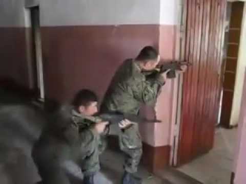 მაგარ წრთვნას გადის სპეც რაზმი  ბახ ბახ