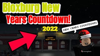 Bloxburg New Years Update Countdown!