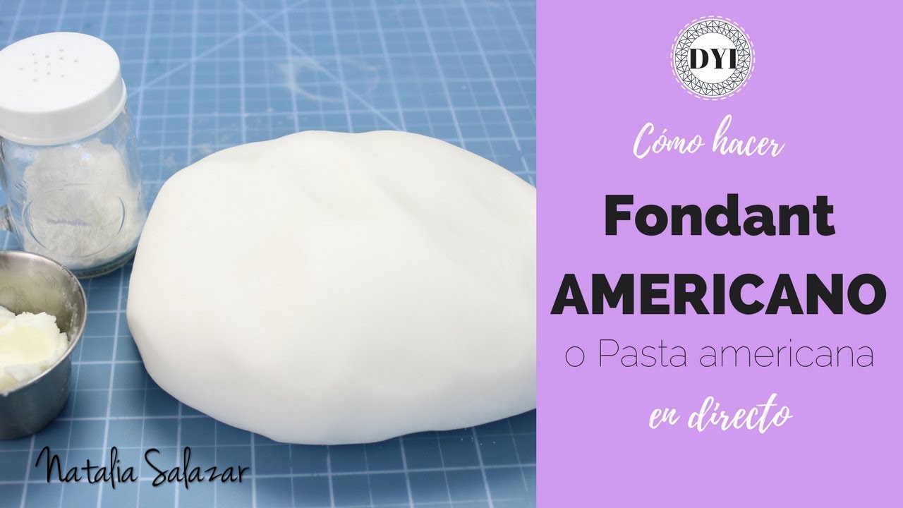 🔴En Directo Haz conmigo FONDANT AMERICANO o PASTA AMERICANA Natalia