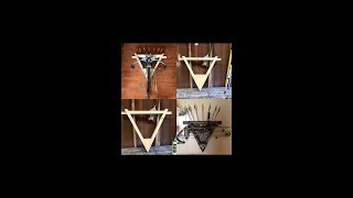 This video is kinda long but I have had requests to do a detailed video on how to build a Crossbow Rack and also build a Bow Rack. 